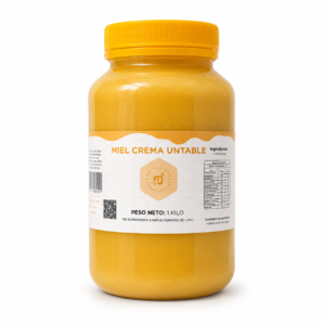 Miel Crema Untable 1kg Mercado Don Titi
