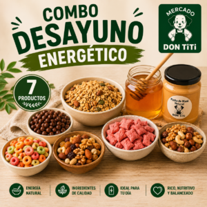 Combo Desayuno Energético Mercado Don Titi