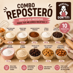 Combo Repostero Mercado Don Titi