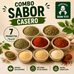 Combo Sabor Casero Mercado Don Titi